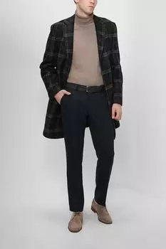 Однотонные брюки чинос из шерсти Esprit Casual