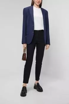 Однотонные брюки Comma