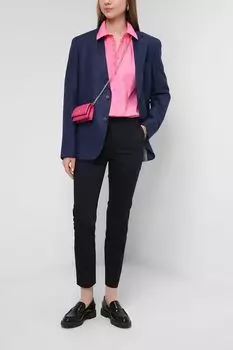 Однотонные брюки из хлопка Emme Marella