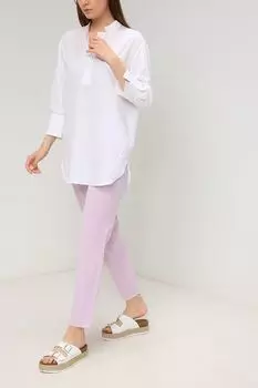 Однотонные брюки из хлопка Taifun