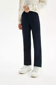 Однотонные брюки классического кроя Silver Spoon