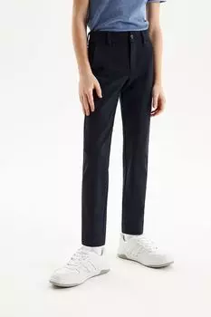 Однотонные брюки классического кроя Silver Spoon