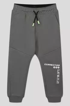 Однотонные брюки на завязках Benetton