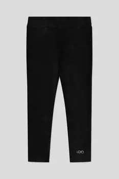 Однотонные брюки с декором из страз IDO