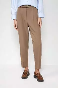 Однотонные брюки с поясом Auranna