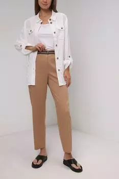 Однотонные брюки с поясом Gerry Weber