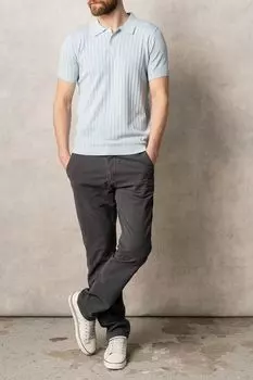 Однотонные брюки-слаксы DTMD