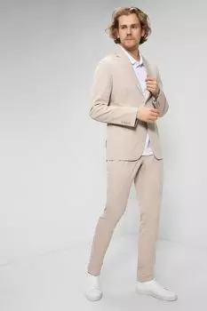 Однотонные брюки Slim fit MARCO DI RADI