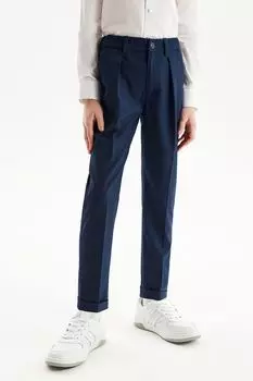 Однотонные брюки со стрелками Silver Spoon