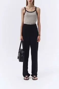 Однотонные брюки свободного кроя Dunst