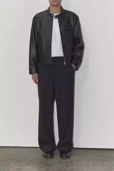 Однотонные брюки свободного кроя Dunst