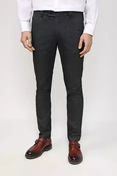 Однотонные брюки зауженного кроя Cinque