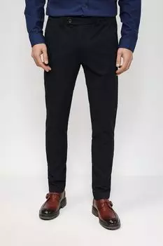 Однотонные брюки зауженного кроя Cinque