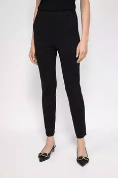 Однотонные брюки зауженного кроя Emme Marella