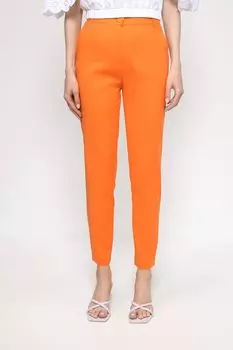 Однотонные брюки зауженного кроя FRACOMINA