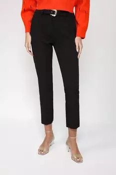 Однотонные брюки зауженного кроя VERSACE JEANS COUTURE