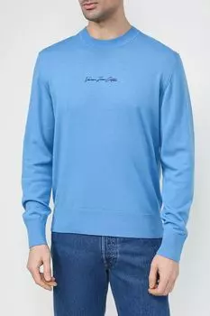 Однотонные джемпер из шерсти VERSACE JEANS COUTURE