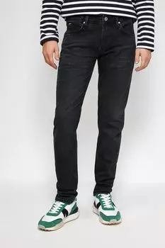 Однотонные джинсы прямого кроя PEPE JEANS