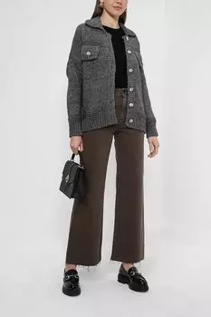 Однотонные джинсы широкого кроя Jijil