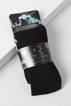 Однотонные колготки с добавлением шерсти Wool&Cotton