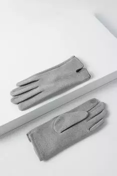 Однотонные перчатки Auranna