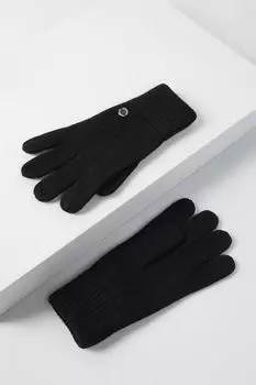 Однотонные перчатки из шерсти Auranna