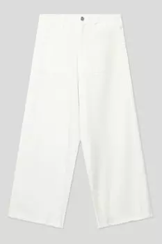 Однотонные широкие брюки Silvian Heach