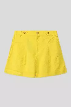 Однотонные шорты из хлопка Benetton