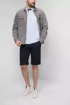 Однотонные шорты из хлопка MARCO DI RADI