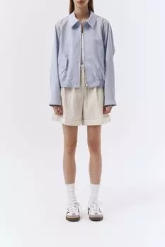 Однотонные шорты с отворотами Dunst