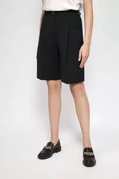 Однотонные шорты с защипами спереди SABRINA SCALA