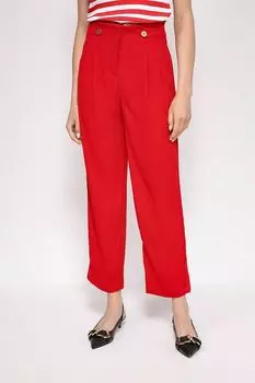 Однотонные укороченные брюки OVS