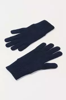 Однотонные вязаные перчатки Canoe