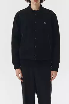 Однотонный бомбер с добавлением шерсти Dunst