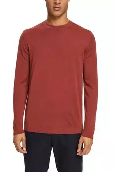 Однотонный джемпер из шерсти Esprit Casual