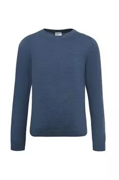 Однотонный джемпер из шерсти Wool&Cotton