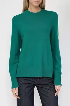 Однотонный джемпер с разрезами BELUCCI