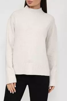 Однотонный джемпер с воротником стойкой Cinque