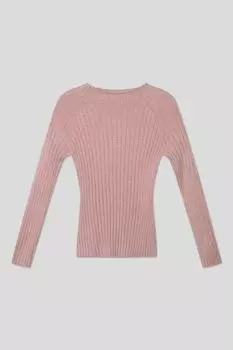 Однотонный джемпер в рубчик Mayoral