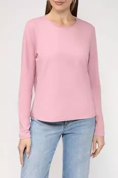 Однотонный лонгслив из хлопка Auranna