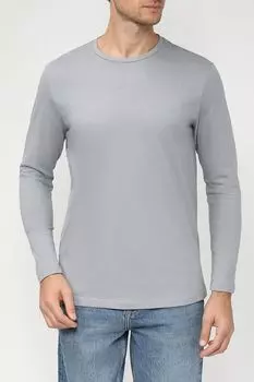 Однотонный лонгслив из хлопка MARCO DI RADI