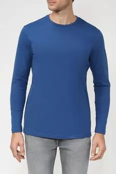 Однотонный лонгслив из хлопка MARCO DI RADI