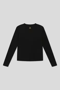 Однотонный лонгслив из хлопка OVS