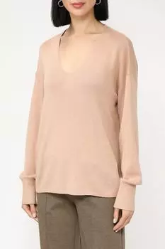 Однотонный пуловер с добавлением кашемира Auranna