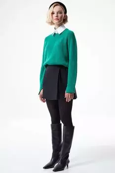 Однотонный пуловер с шерстью Machka