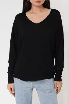 Однотонный пуловер с V-вырезом OVS