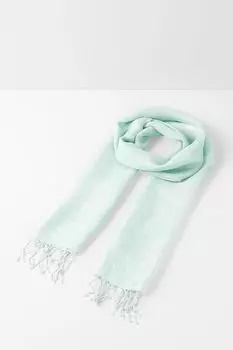 Однотонный шарф из льна Construe