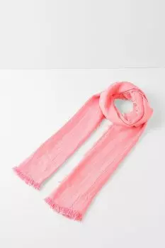 Однотонный шарф из лиоцелла и шерсти A + MORE