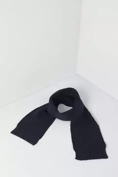 Однотонный шарф из смесовой шерсти Panda&Elephant