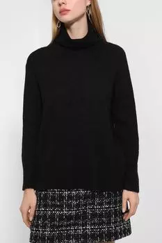 Однотонный свитер из смесовой шерсти Auranna